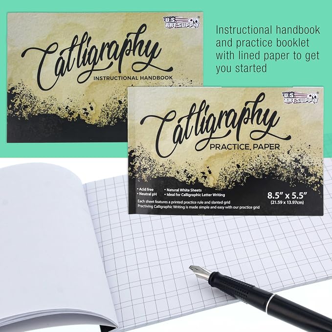 U.S. Art Supply 35-Piece Calligraphy Pen Set - Image 5