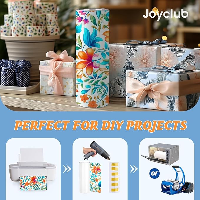 Joyclub Sublimation Tumblers 20 oz 10 Pack Flat Bottom Sublimation Blanks Bulk - Image 5