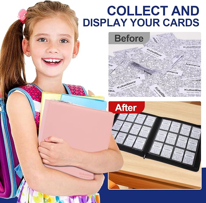 Card Binder – 720 Capacity, Zippered Trading Card Holder - Image 6
