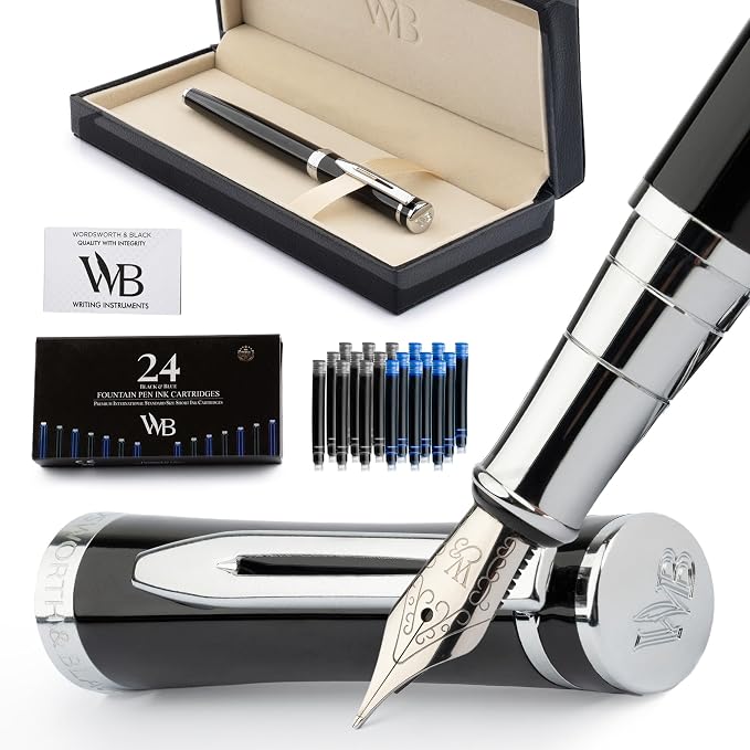 Wordsworth & Black Luxury Fountain Pen Set by WordsworthBlack