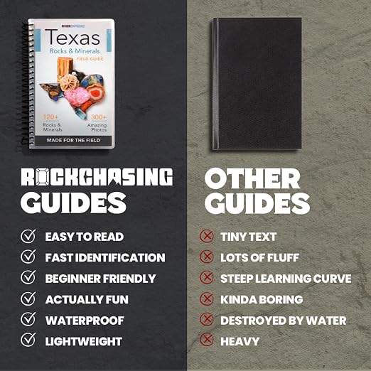 Texas Rocks And Minerals Identification Field Guide | Find Crystals, and Rocks - Image 4