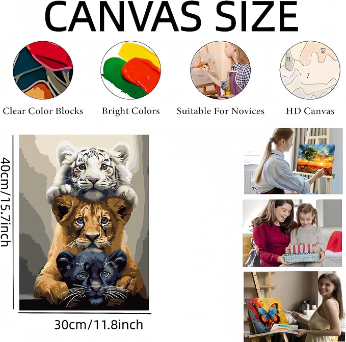 GXGLLPZBY Painting by Numbers Kit - Image 6