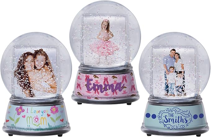 Neil Enterprises Inc. Create Your Own Photo Snow Globe - Image 4