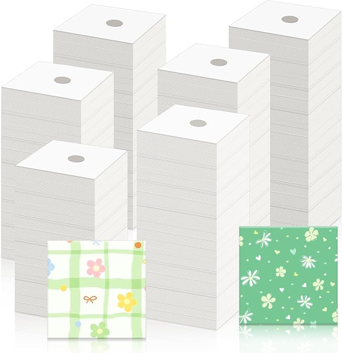 1000 PCS 1" Square Paper Piecing Templates, Quilting Templates Accessories by Neworkg