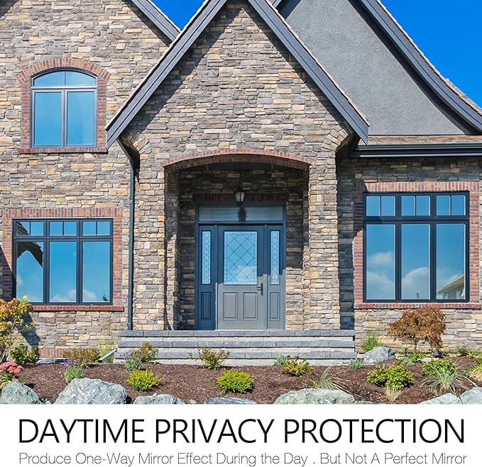 STATINT House Window Tint Film Privacy Film Heat Reducing Anti UV Privacy Cling - Image 3