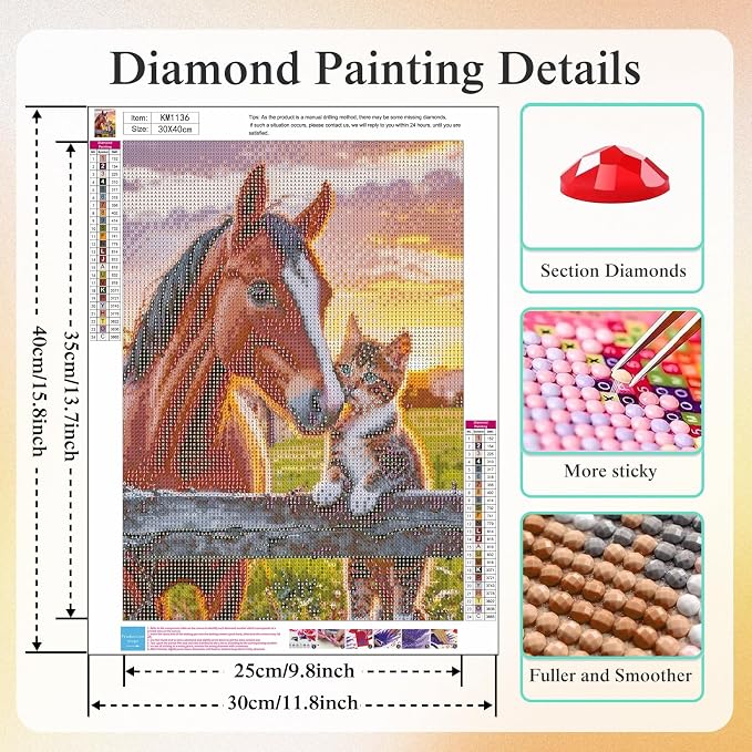 CHWGLFGG 5D Full Round Drill Diamond Painting Kit - Image 6