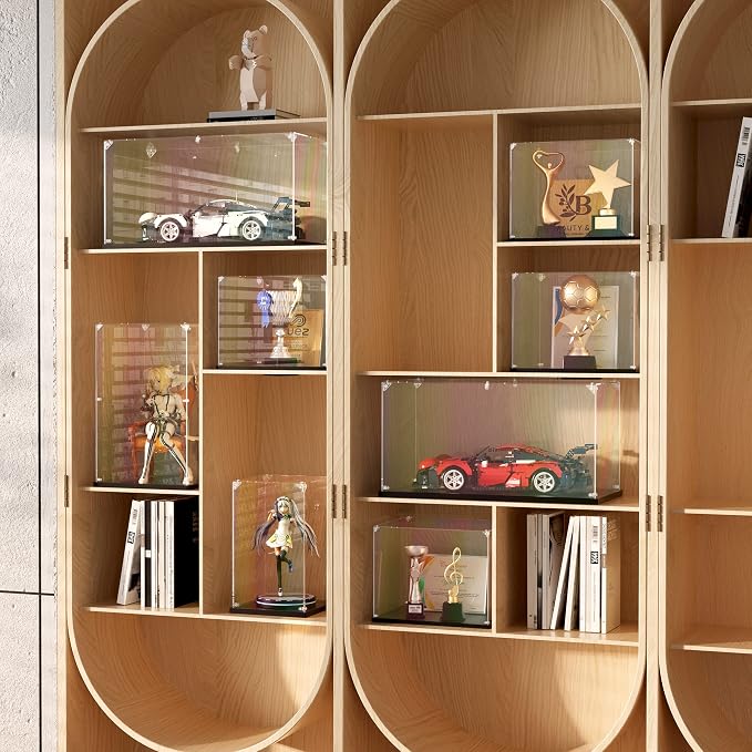 Clear Acrylic Display Case, Self-Assemble Showcase - Image 4