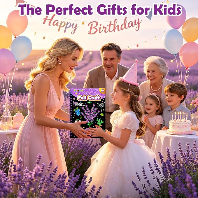 FUNNYB&G Mess-Free Foil Art Craft - Image 7