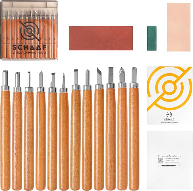 Beginner-Friendly Wood Carving Kit, Linoleum Carving, and Woodworking - Image 8