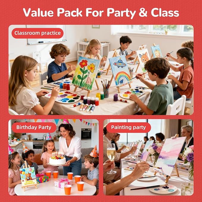 200 Pcs 5x7 Inch Small Canvas Boards - Image 7