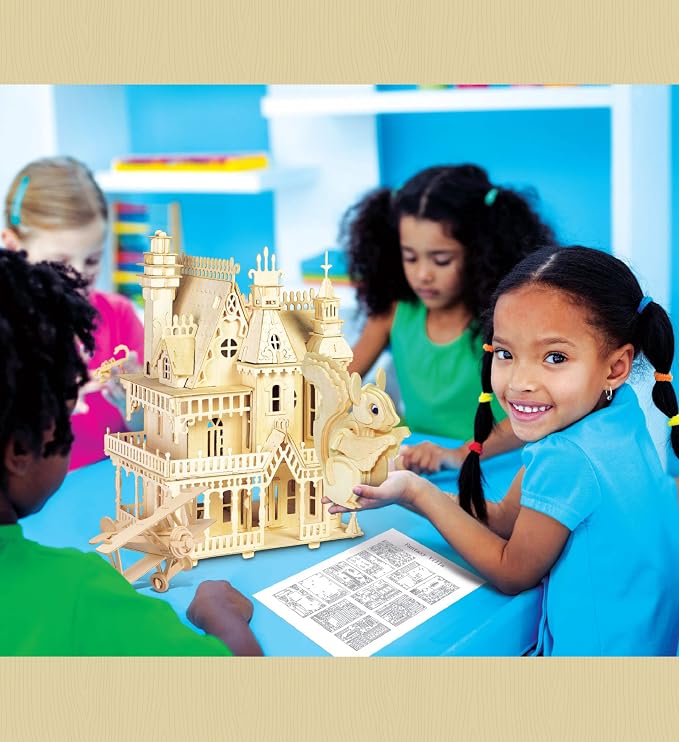 Puzzled Wooden Airplane Model Kits - Image 7