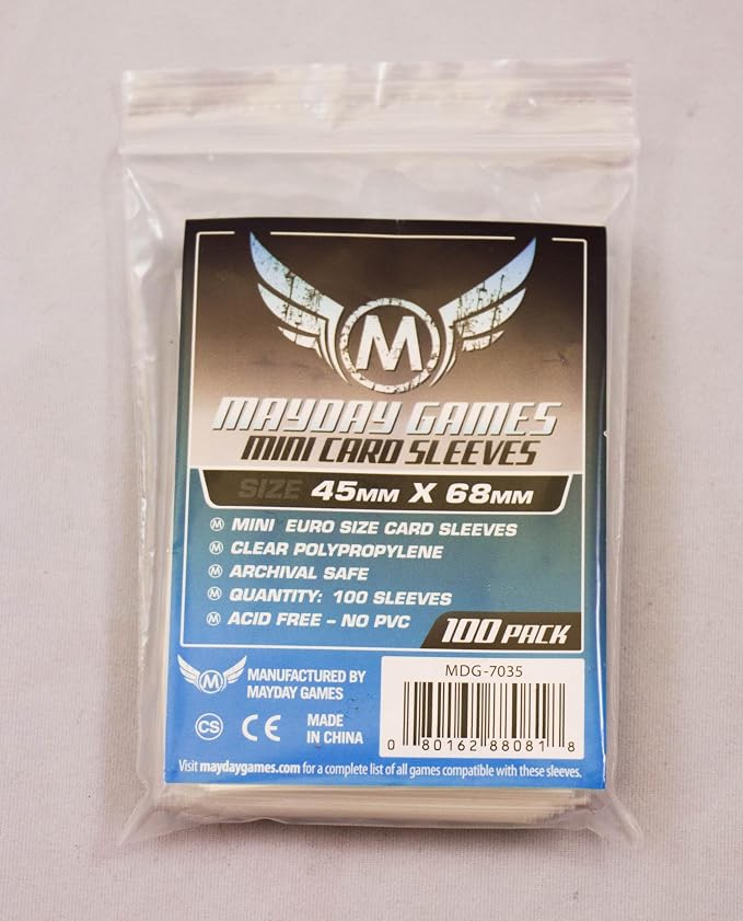 Mayday Games Dice City Game Accessory- Standard Card Sleeve Bundle - Image 2
