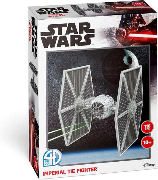 4D Puzzle – Star Wars: Tie Fighter/LN – 129 Paper Model Kit by 4DBuild