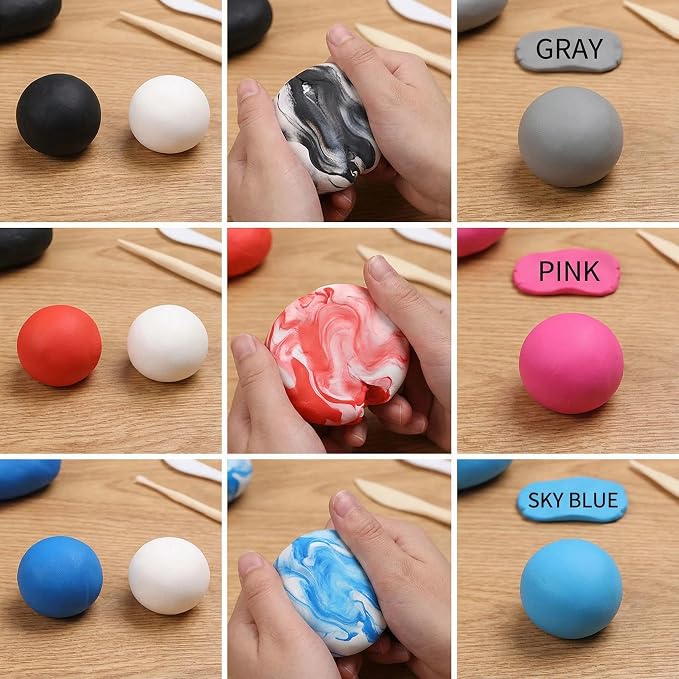 BOHS White Modeling Foam Clay Lite - Image 9