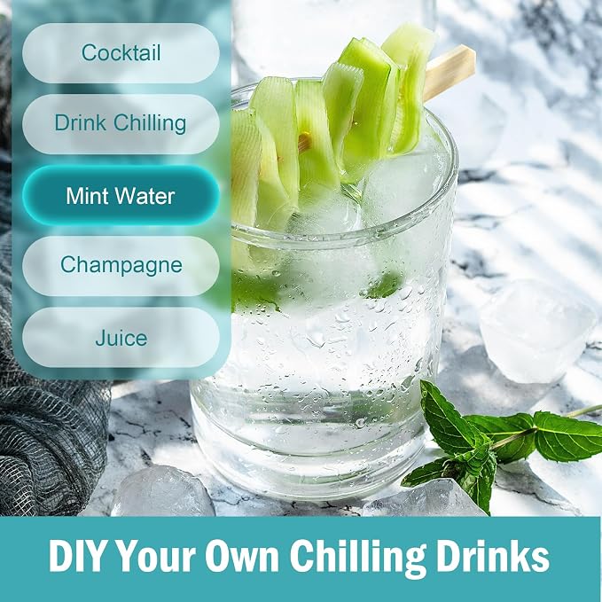 3 Pack Ice Cube Trays with Lid for Freezer, Flexible Silicone Bottom for Easy - Image 6