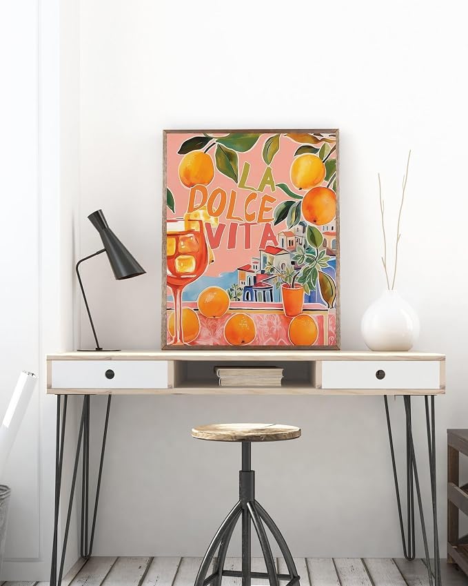5DDIYART Abstract Landscape Oranges Paint by Numbers - Image 4
