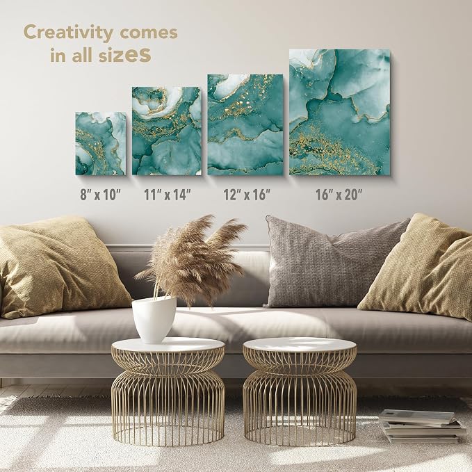 ArtSkills Stretched Canvas for Painting, 11x14 Canvas, Premium Wood Frame - Image 3