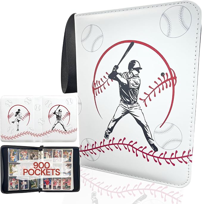 Baseball Card Binder, Trading Card Album by Rucher