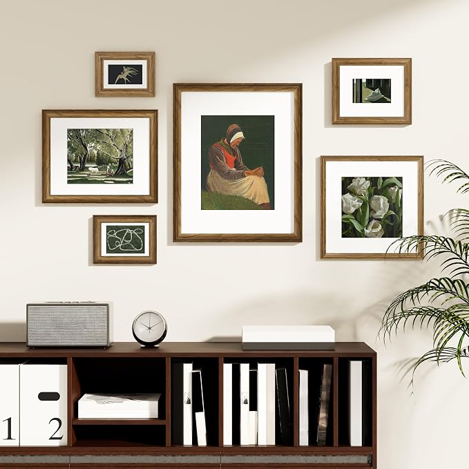 Vittanly 8x10 Picture Frames Set of 2, Ornate Vintage Photo Frame - Image 2