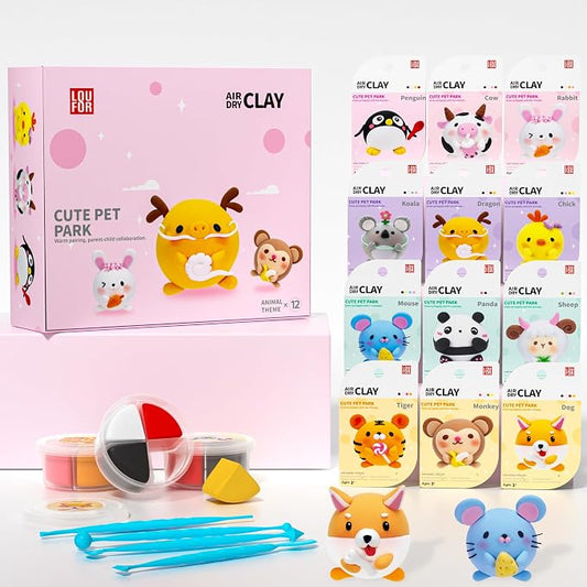 Air Dry Clay for Kids by LOUFOR-THENOBILITYINCLAY