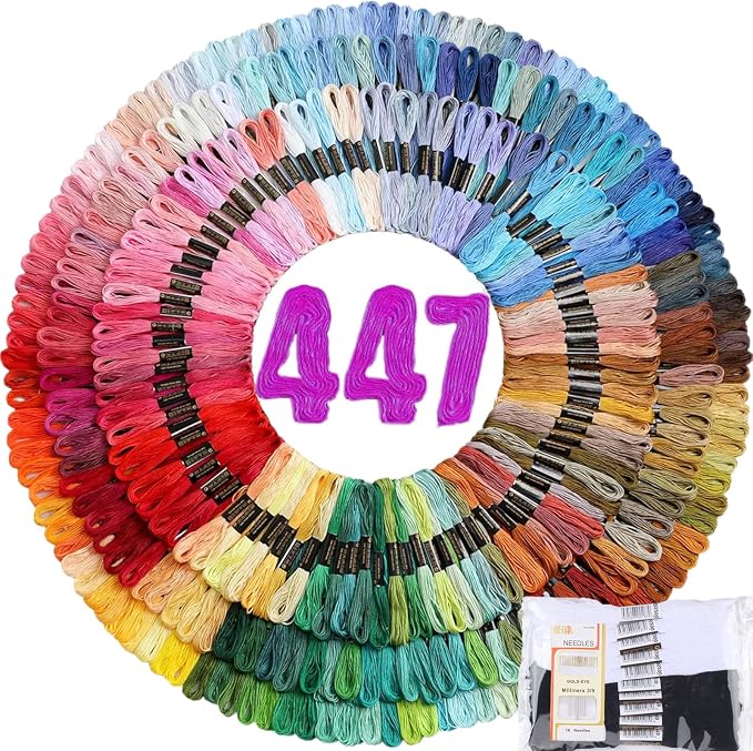 Athena’s Elements Embroidery Floss | Rainbow Thread by AthenasElements