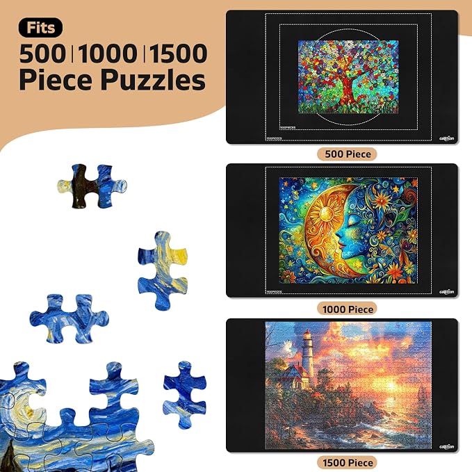 1500 Rubber Puzzle Mat – Create, Sort & Store - Image 2