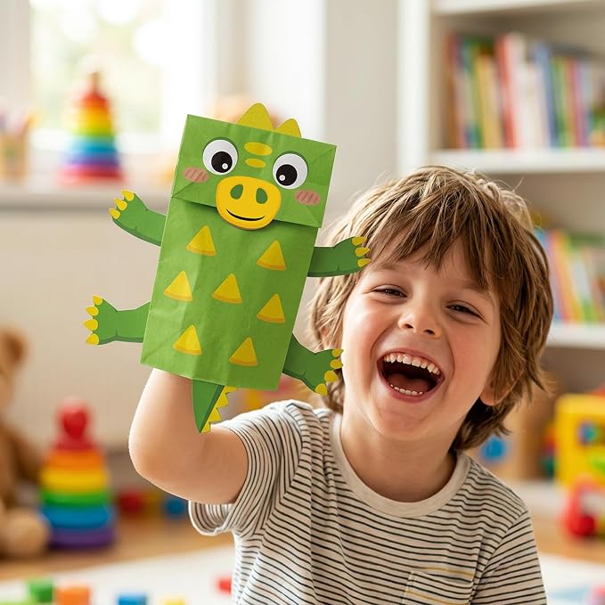 WATINC 9Pack Hand Puppet Art Craft - Image 5