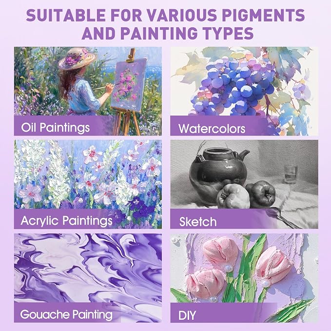 FUMILE Canvas for Painting 18x24, 4 Pack Large Stretched Canvas for - Image 5