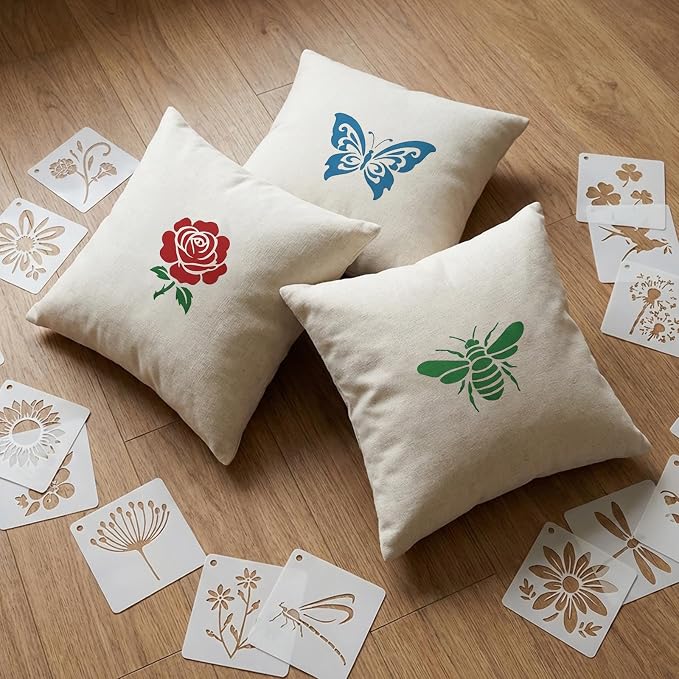 5 Inch Botanical Stencils for Painting - Image 5