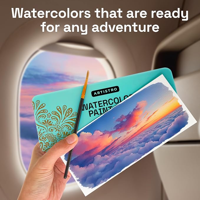 ARTISTRO Vivid Color Watercolor Paint Set - Image 5