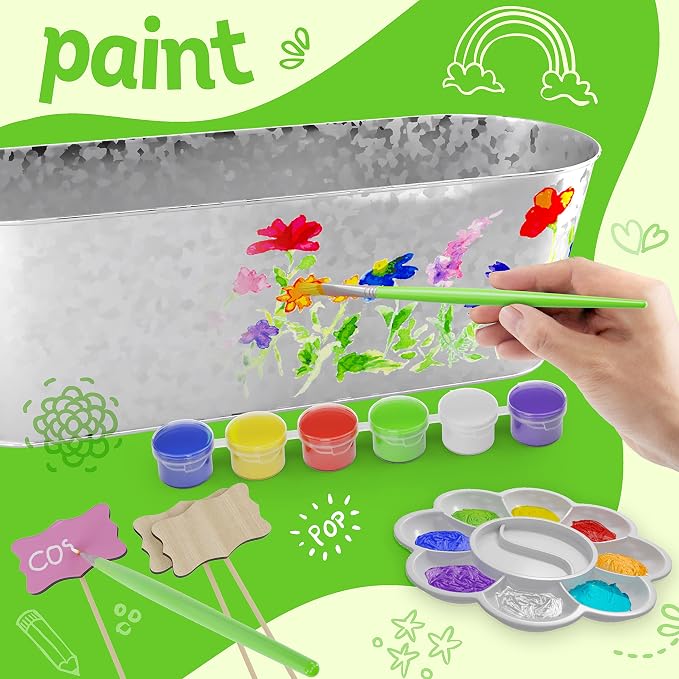Dan&Darci Paint & Plant Flower Growing Kit - Image 3