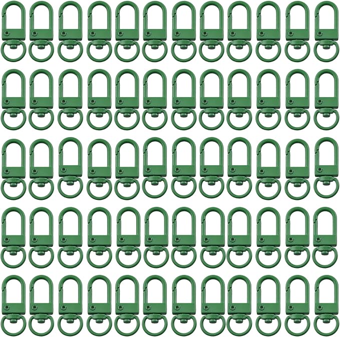 Keychain Clasp Keychain Clip Accessories Bulk 60pcs Colorful Lobster Claw Clasps by Cmidy