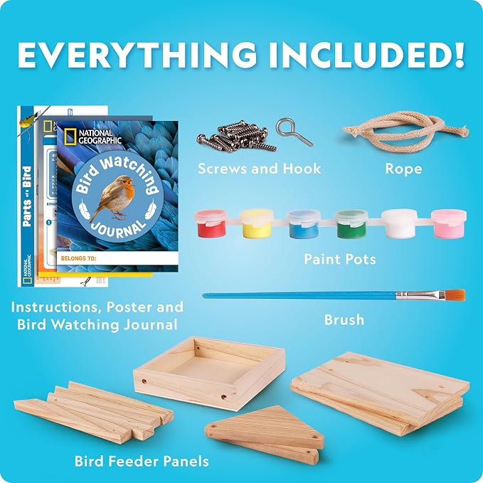 National Geographic Build Your Own Bird Feeder Craft Kit - Image 4