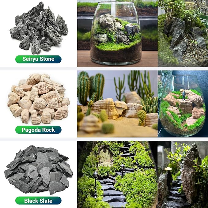 Natural Rocks Slate Stone 1-2.5 Inches Decorative Stones - Image 3