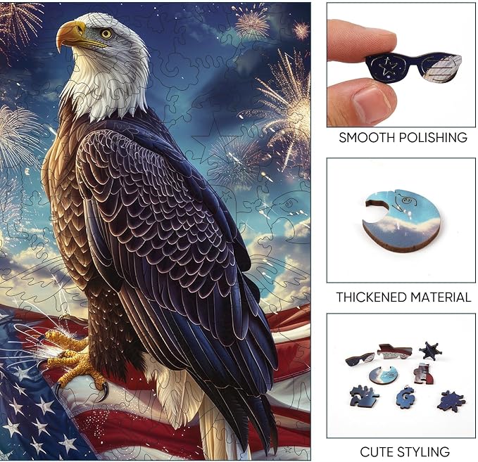 Reouinty 500 Pieces Wooden Puzzle - Image 6