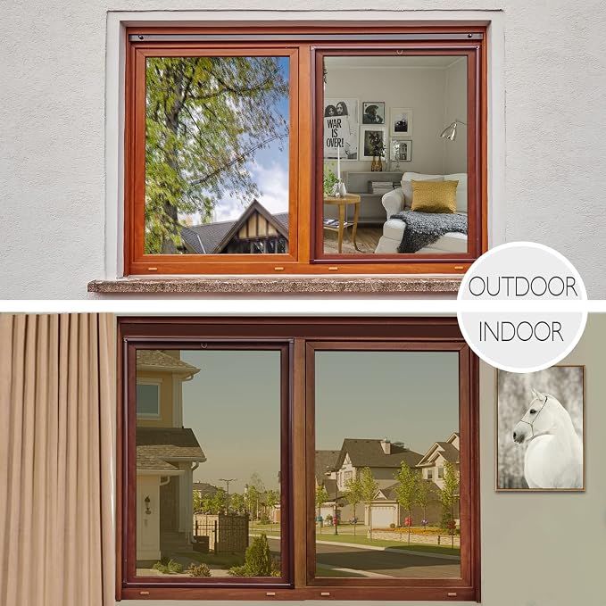 HIDBEA Window Privacy Film Daytime, Heat Control Sun Blocking Anti UV - Image 7
