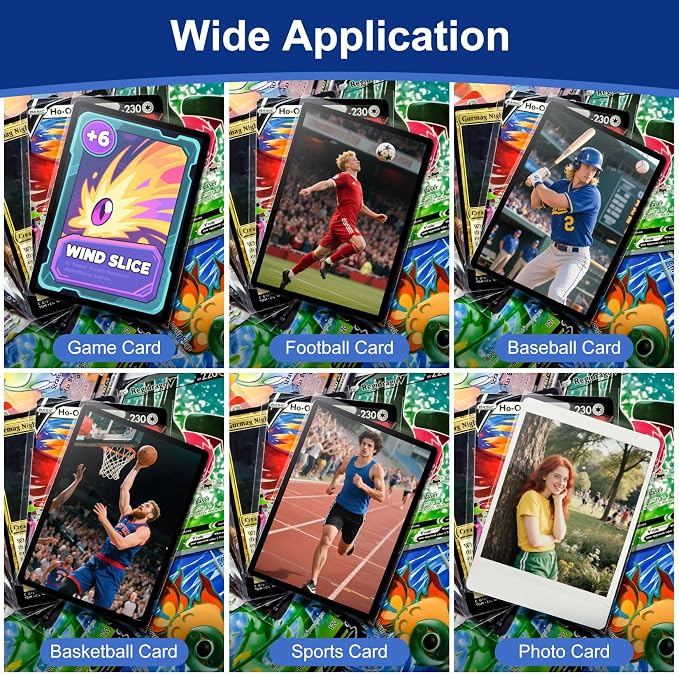 400 Pcs Soft Trading Card Sleeves, Top Loading Penny Card Sleeves - Image 6