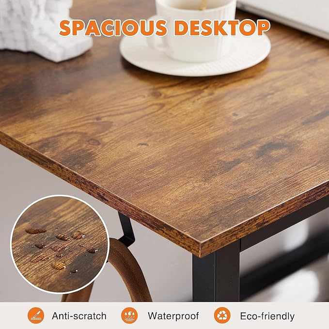 Sweetcrispy 55-Inch Small Computer Desk - Image 4