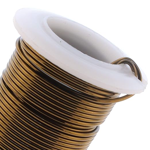 The Beadsmith Wire Elements 16-Gauge Lacquered Tarnish-Resistant Copper Wire - Image 3