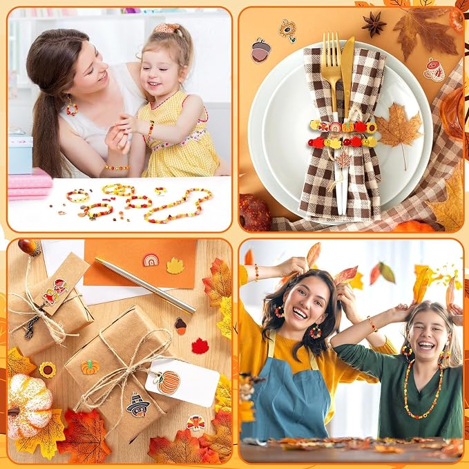 UPINS Fall Bracelet Making Beads Kit - Image 7
