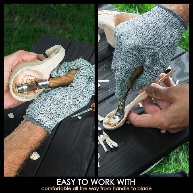 BeaverCraft Wood Carving Gouges Kit SC05 - Image 5