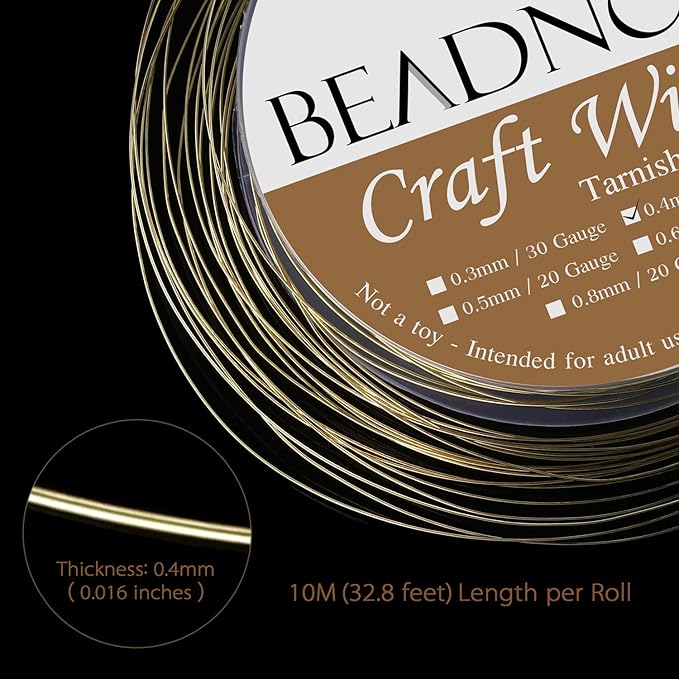 Beadnova Jewelry Beading Wire for Making Supply for Jewelry Making - Image 2