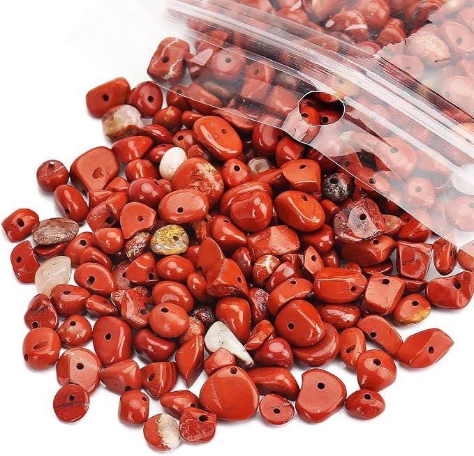 456 PCs Natural Chip Stone Beads, 5-8mm Irregular Multicolor Gemstones Loose - Image 2