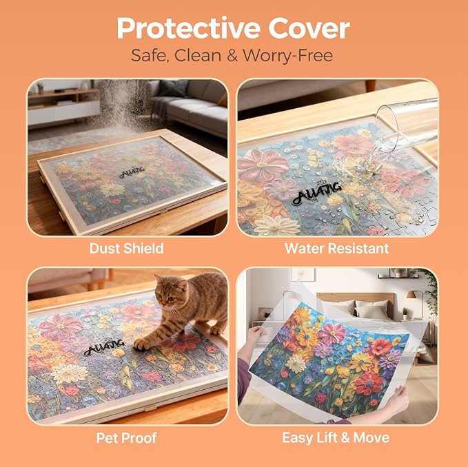 ALL4JIG 1500 Pieces Rotating Puzzle Board - Image 4