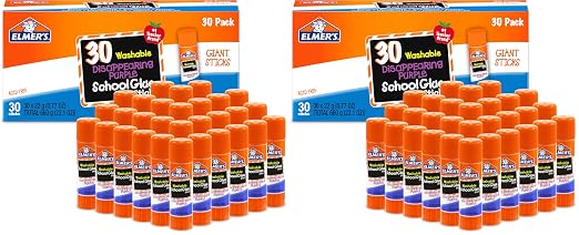 Elmer's Disappearing Purple School Glue Sticks, 22 Grams by Unknown