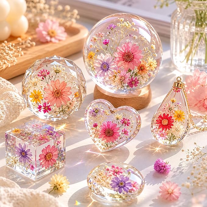 1000 Pcs Mini Dried Flowers for Resin, Small Dried Flowers for Crafts Resin - Image 4