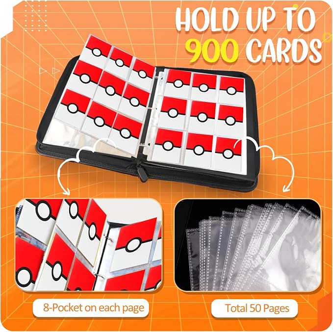 900 - Pockets Trading Card Binder - Image 4