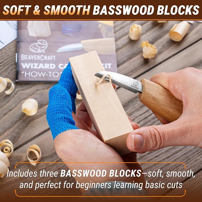 BeaverCraft Whittling Kit for Beginners, Wood Carving Kit for Beginners - Image 5