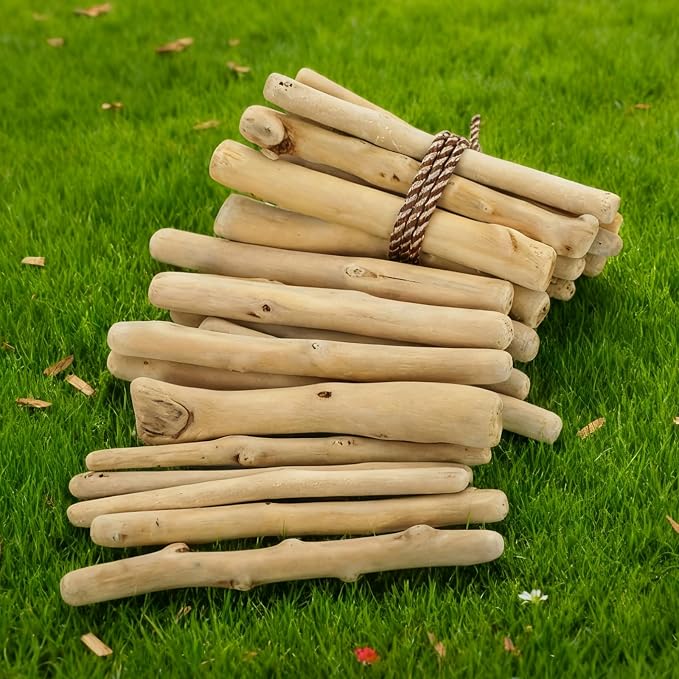 12cm Natural Driftwood Sticks for Crafts - Image 5