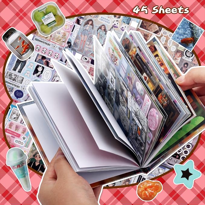 Tmtains 800Pcs Japanese Sticker Book - Image 6